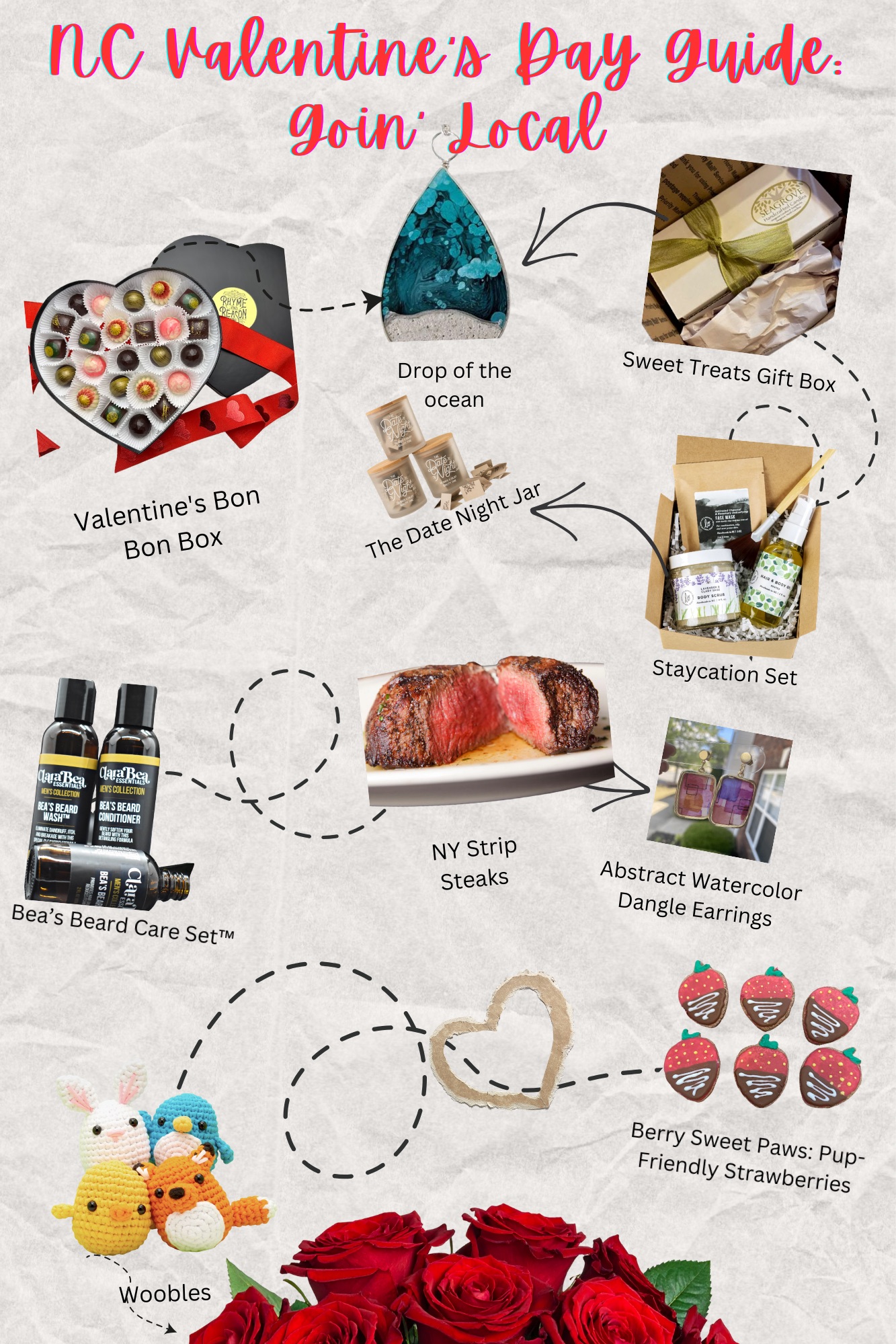 Local Valentine's Day Treasures: Unique Gifts You Can Only Find Locally in North Carolina